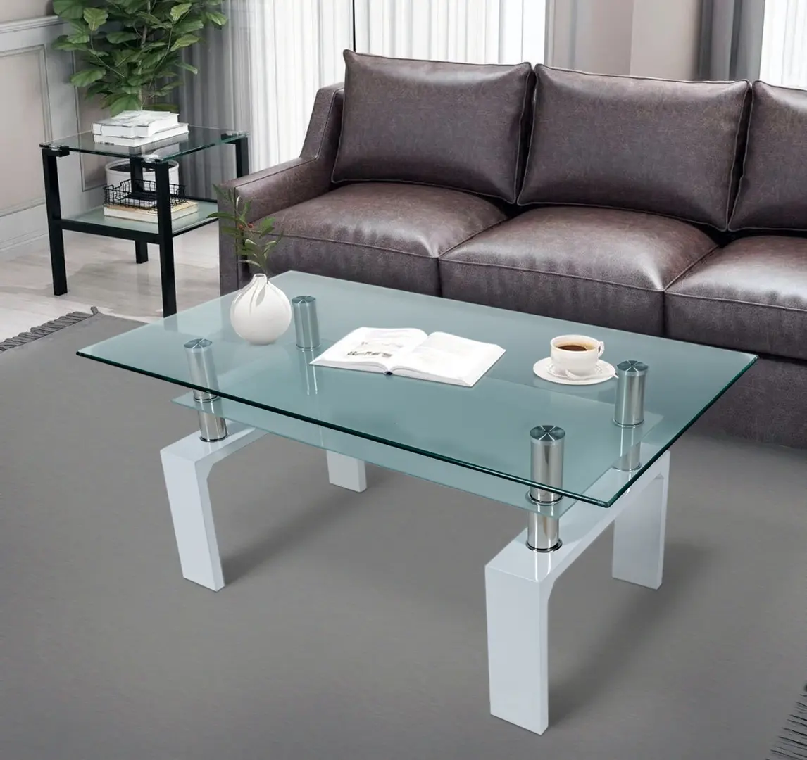 Masa pentru reviste Magnusplus CT 318 MDF (White)