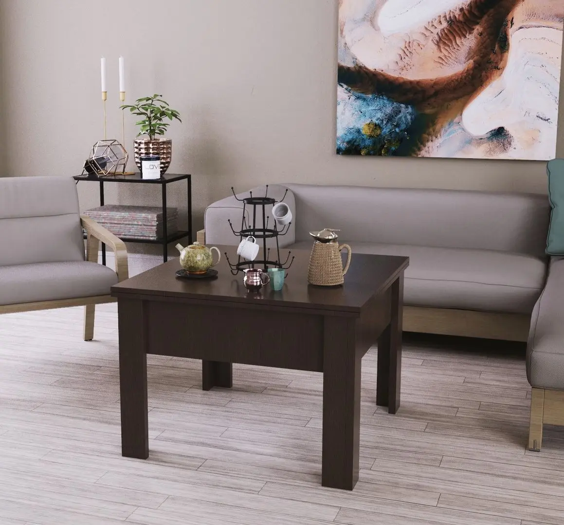 Masa pentru reviste Marcel Prod Comfort Light (Wenge)