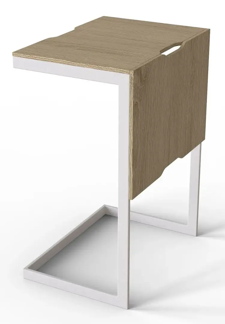 Журнальный столик Marcel Prod Fidji Combo (Sonoma Oak/White)