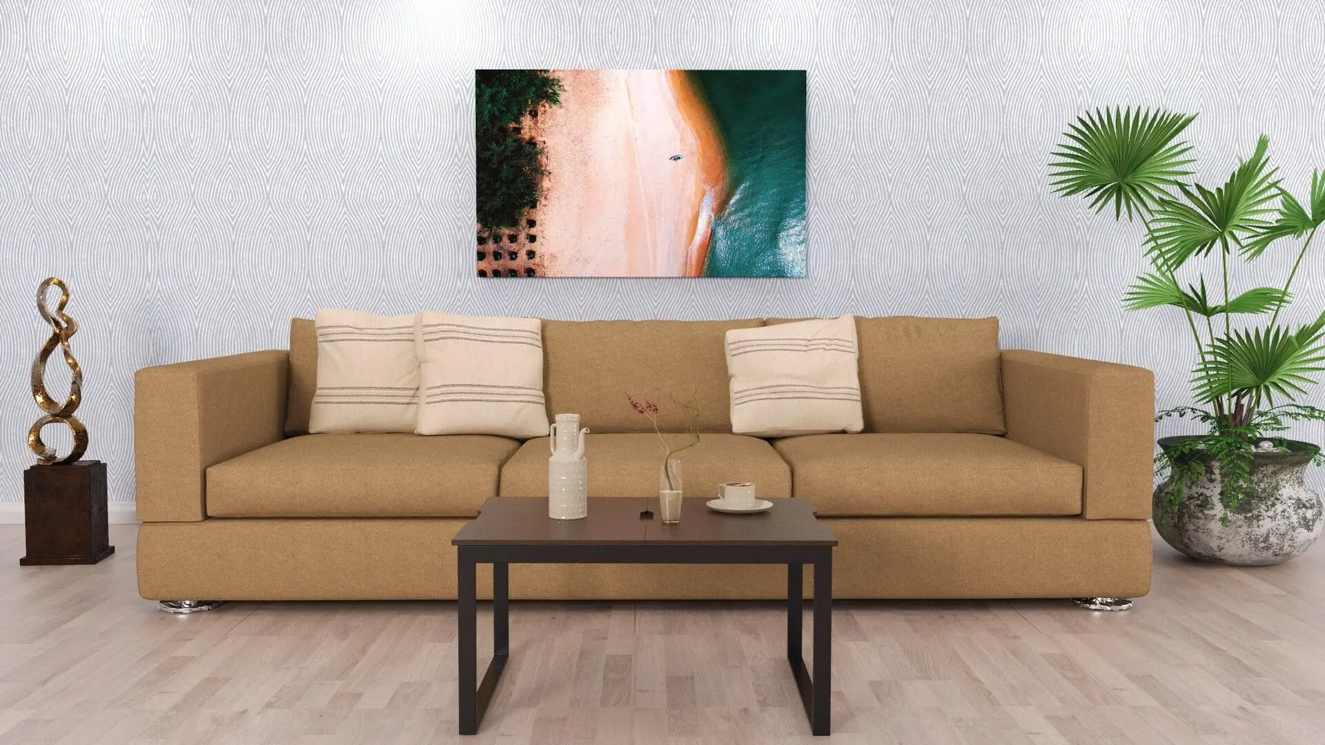 Masa pentru reviste Marcel Prod Fidji Combo (Wenge/Black)