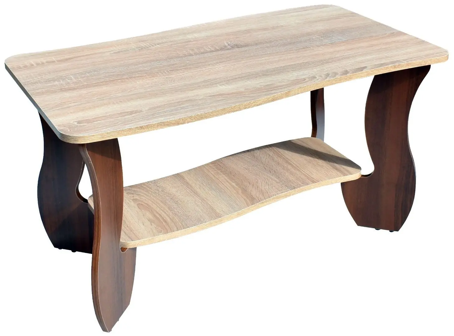 Masa pentru reviste Marcel Prod Granada (Walnut/Sonoma Oak)