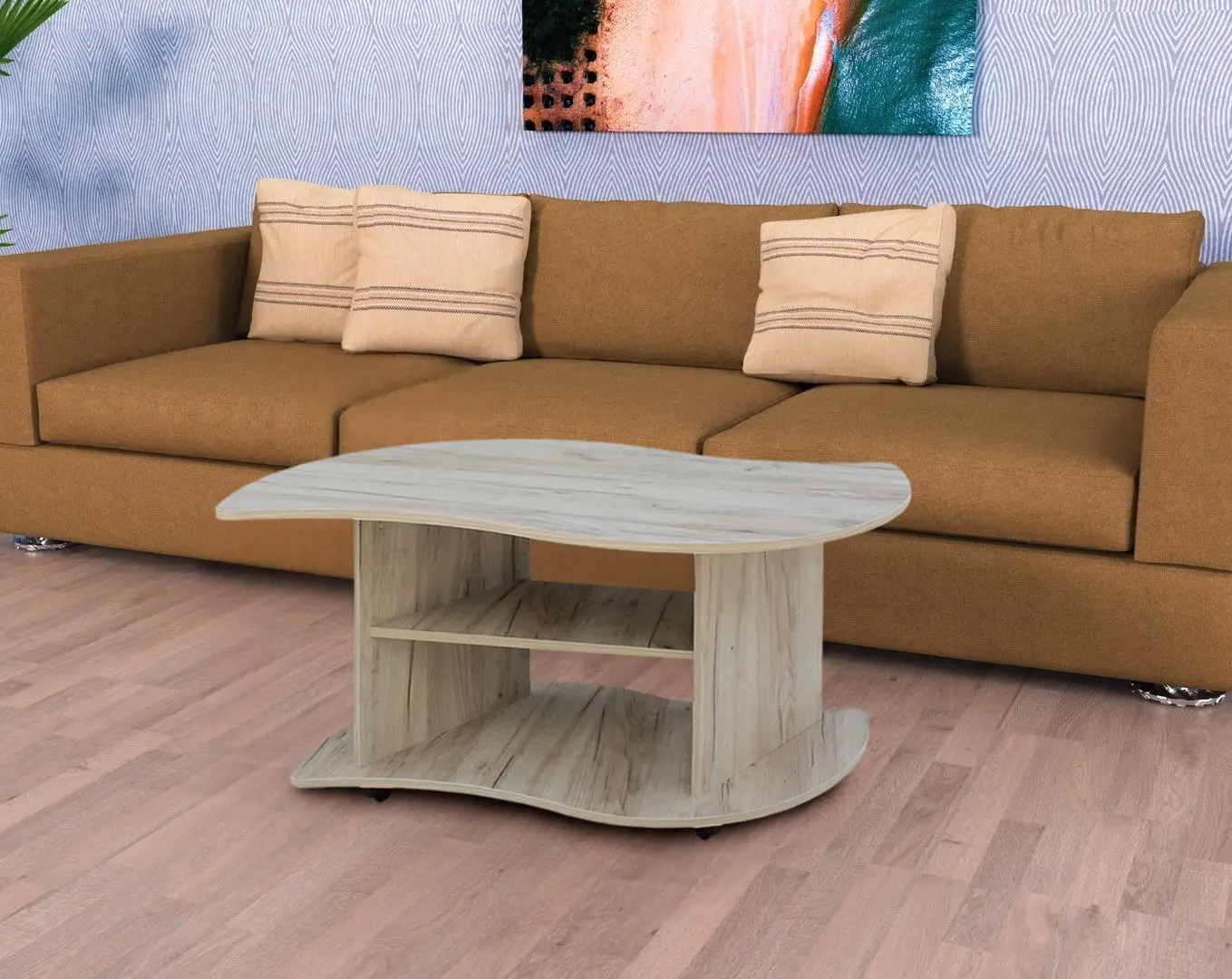 Журнальный столик Marcel Prod Viraj 110 (Craft Oak Gray)