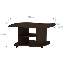 Masa pentru reviste Marcel Prod Viraj 110 (Wenge) Thumb