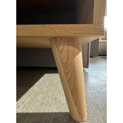 Masa pentru reviste MatroLuxe Matro №1 (Baroque Ristretto Oak/White) Thumb