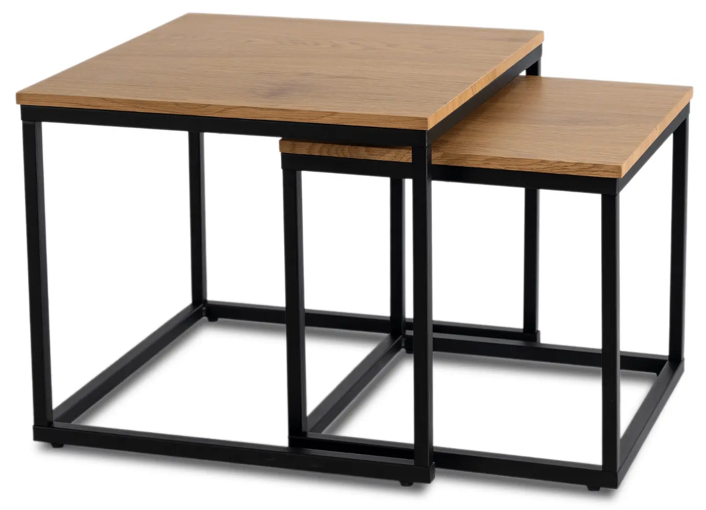 Set mese pentru reviste Mebel Elite Carmi (Golden Oak/Black)