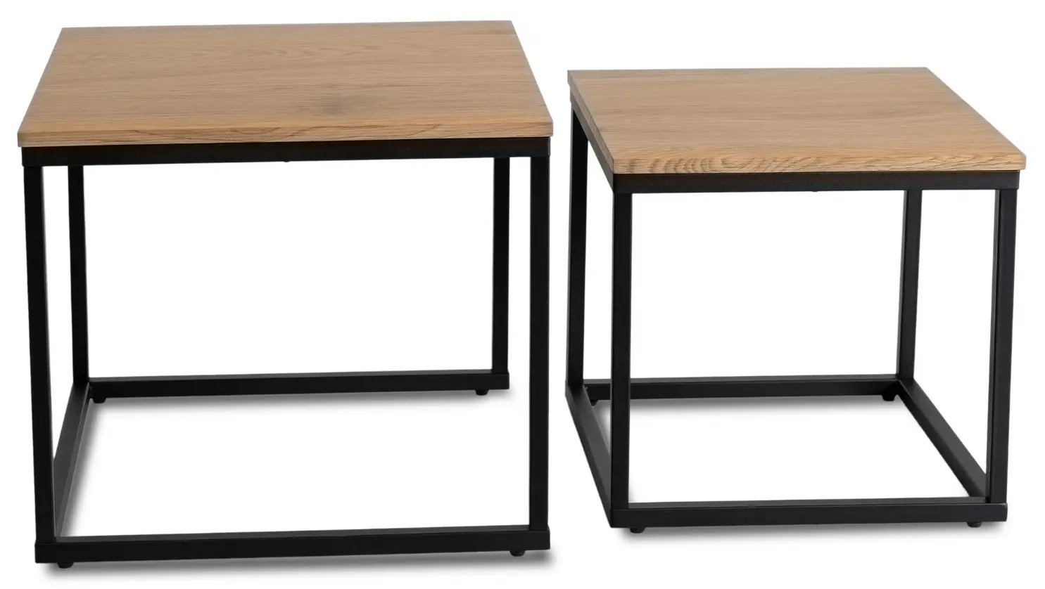 Set mese pentru reviste Mebel Elite Carmi (Golden Oak/Black)