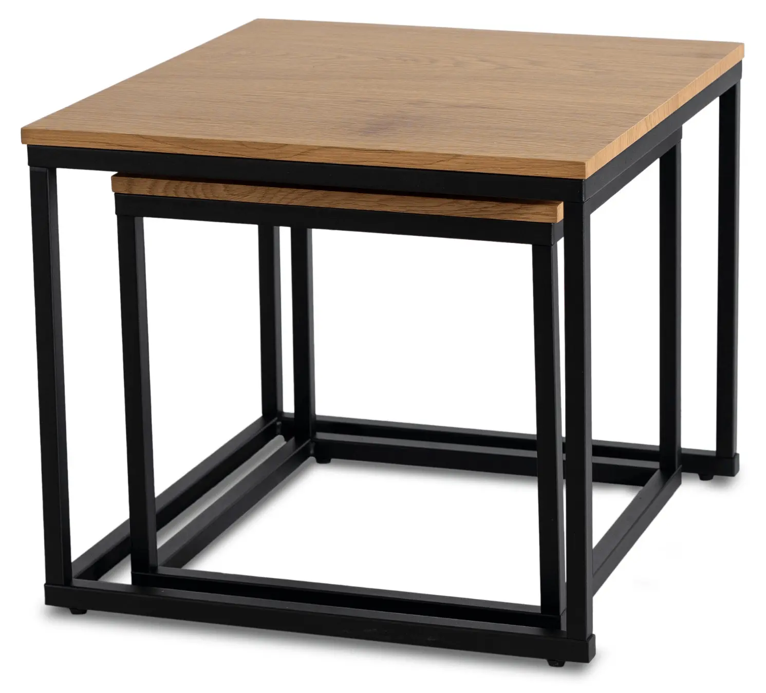 Set mese pentru reviste Mebel Elite Carmi (Golden Oak/Black)