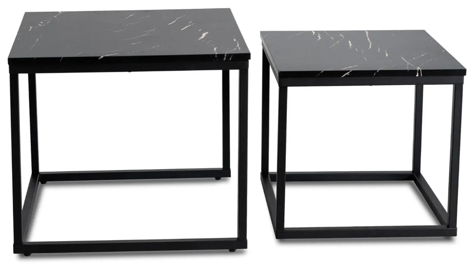 Set mese pentru reviste Mebel Elite Juno (Black Marble)