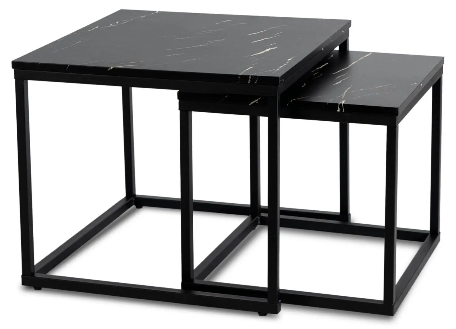 Set mese pentru reviste Mebel Elite Juno (Black Marble)