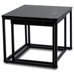 Set mese pentru reviste Mebel Elite Juno (Black Marble) Thumb