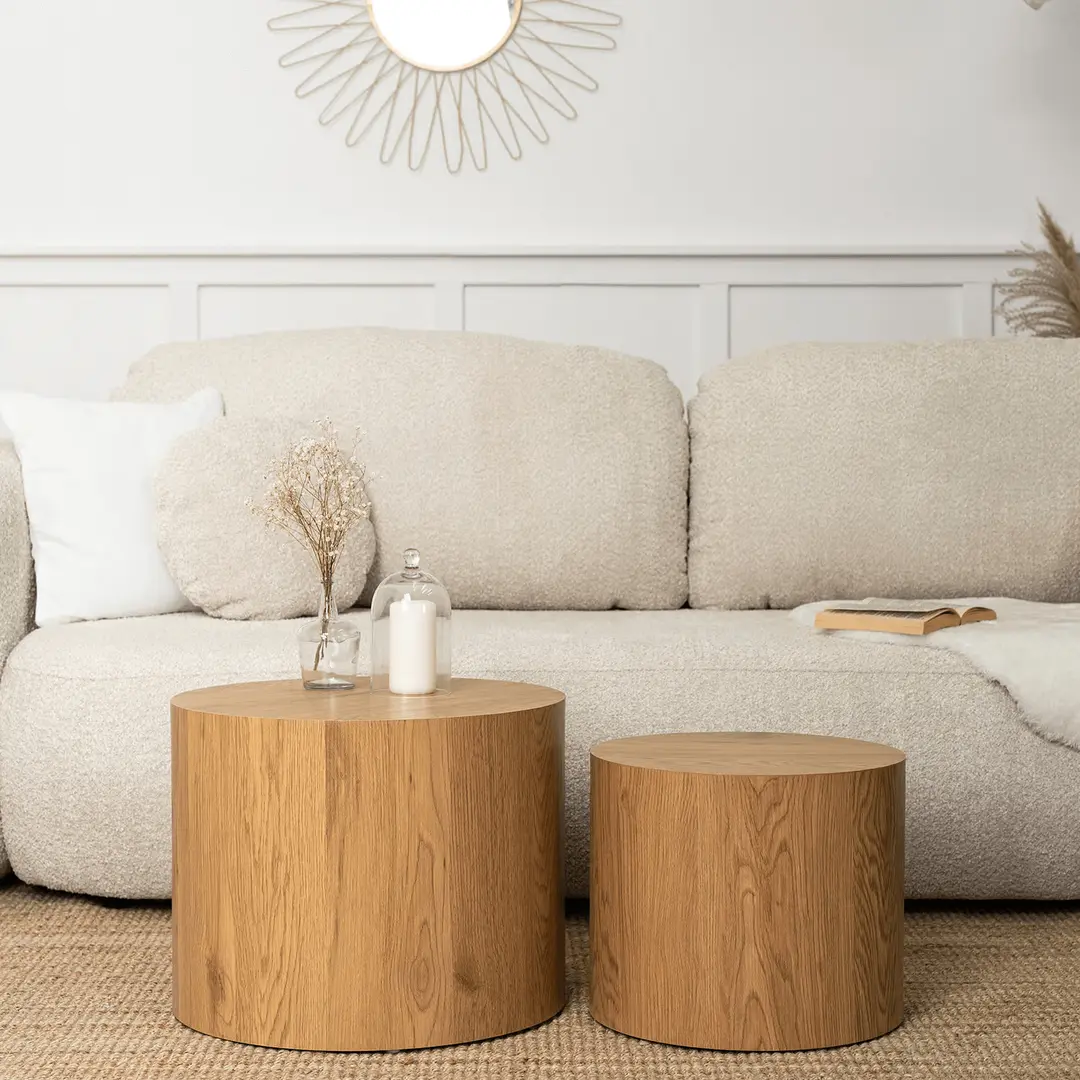 Set mese pentru reviste Mebel Elite Leila (Oak)