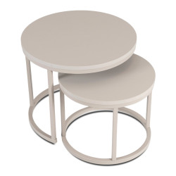 Set masute cafea Mebel Elite Nelly (Cashmere) Thumb
