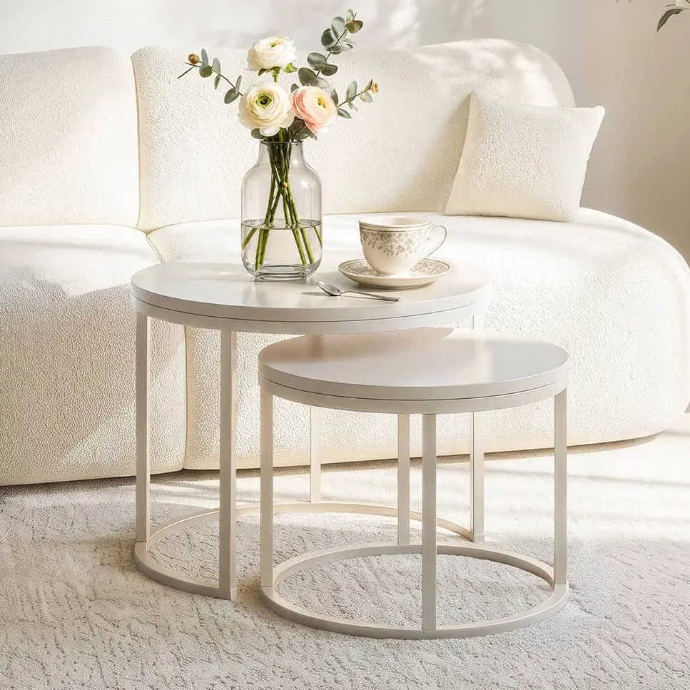 Set masute cafea Mebel Elite Nelly (Cashmere)