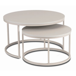 Set masute cafea Mebel Elite Nelly MAX (Cashmere) Thumb