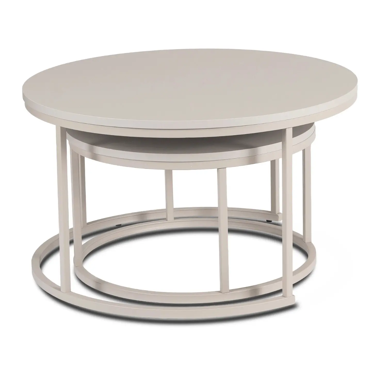 Set masute cafea Mebel Elite Nelly MAX (Cashmere) - 3