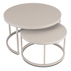Set masute cafea Mebel Elite Nelly MAX (Cashmere) Thumb