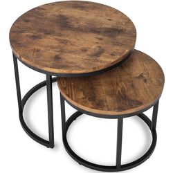 Set masute pentru reviste Mebel Elite Figo (Oak/Black) Thumb