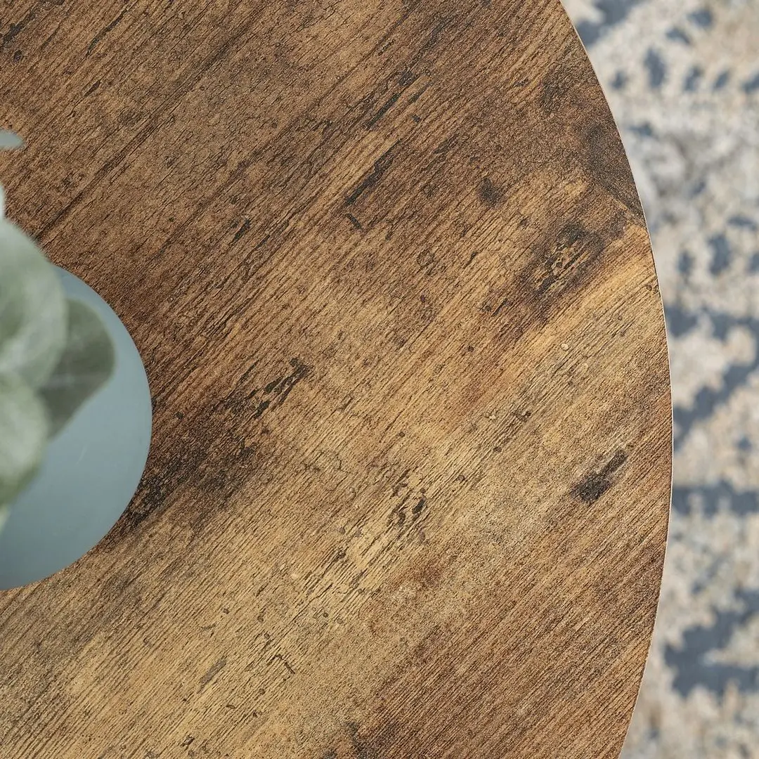 Set masute pentru reviste Mebel Elite Figo (Oak/Black) - 8