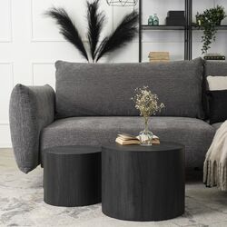 Set masute pentru reviste Mebel Elite Leila (Black) Thumb