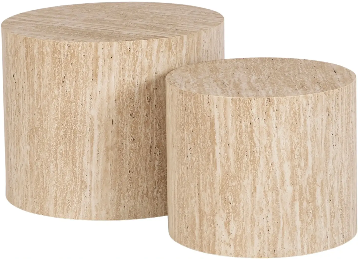 Set masute pentru reviste Mebel Elite Leila (Travertine) - 2