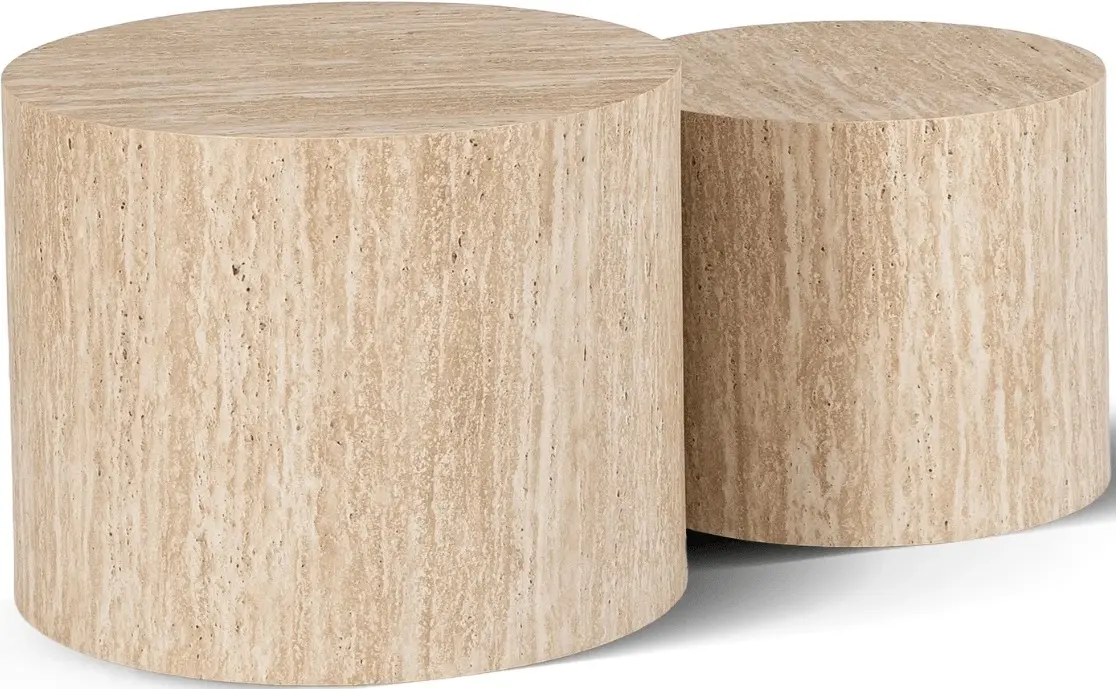 Set masute pentru reviste Mebel Elite Leila (Travertine) - 3