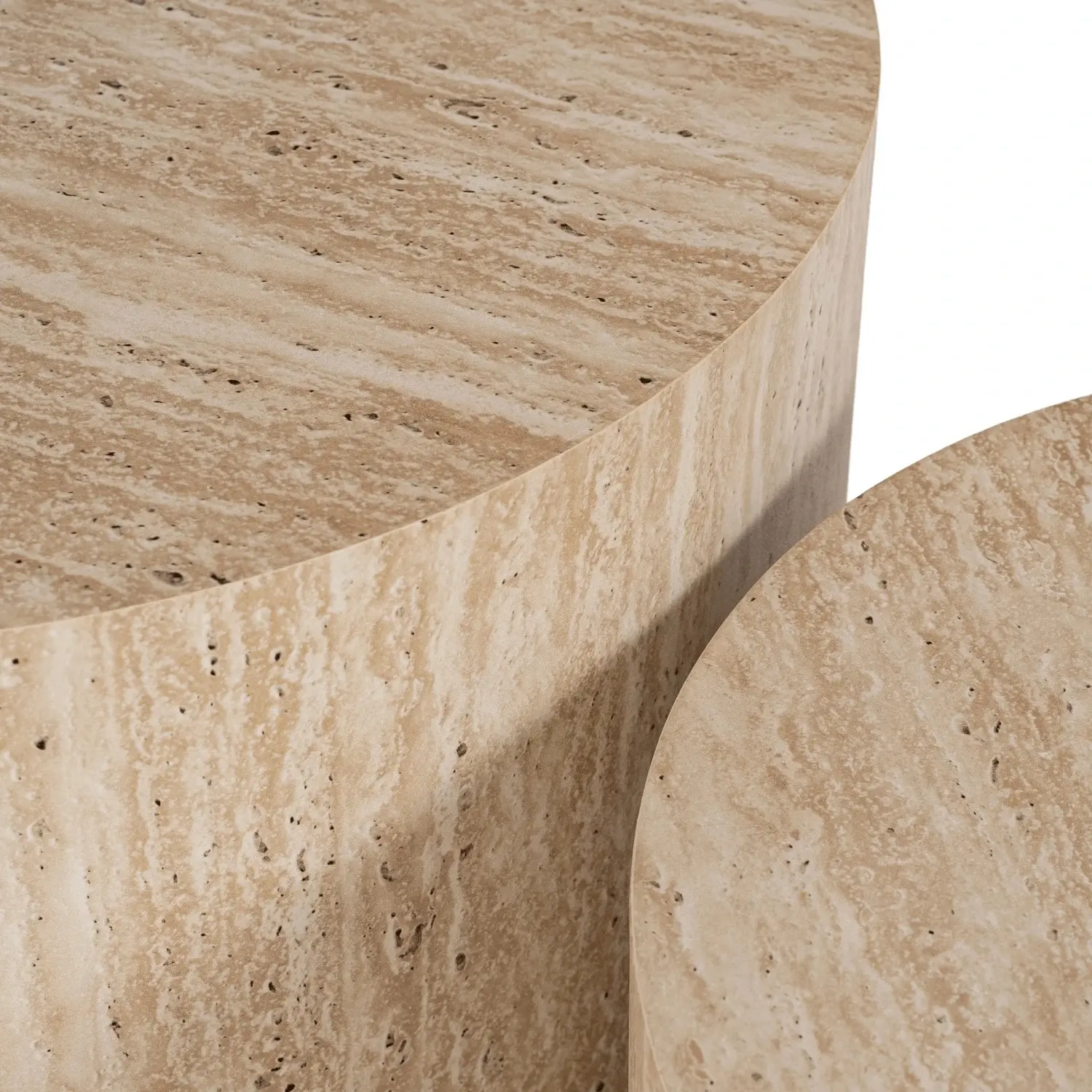 Set masute pentru reviste Mebel Elite Leila (Travertine) - 5