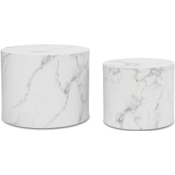 Set masute pentru reviste Mebel Elite Leila (White Marble) Thumb
