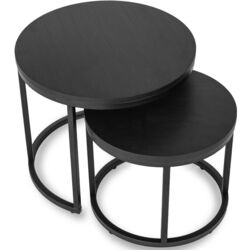 Set masute pentru reviste Mebel Elite Manu (Black) Thumb