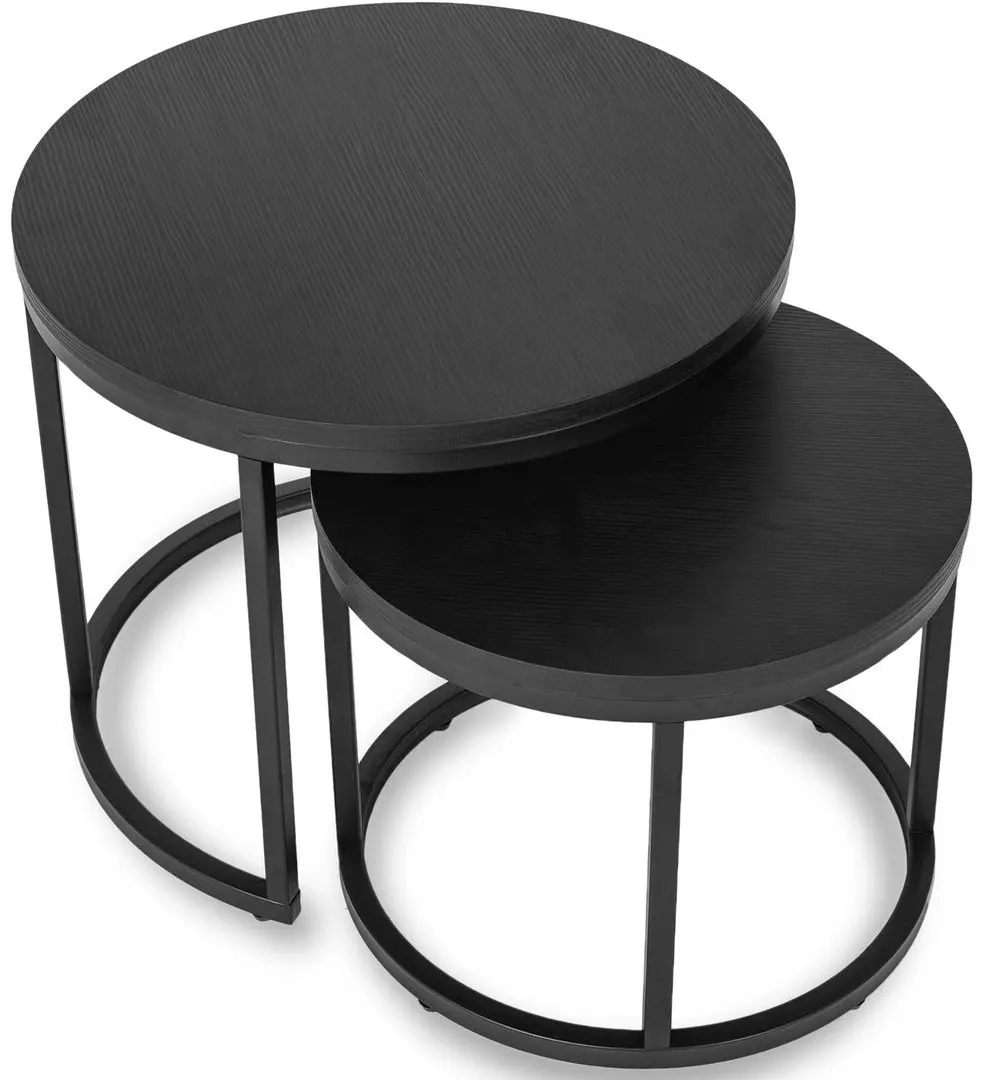 Set masute pentru reviste Mebel Elite Manu (Black)