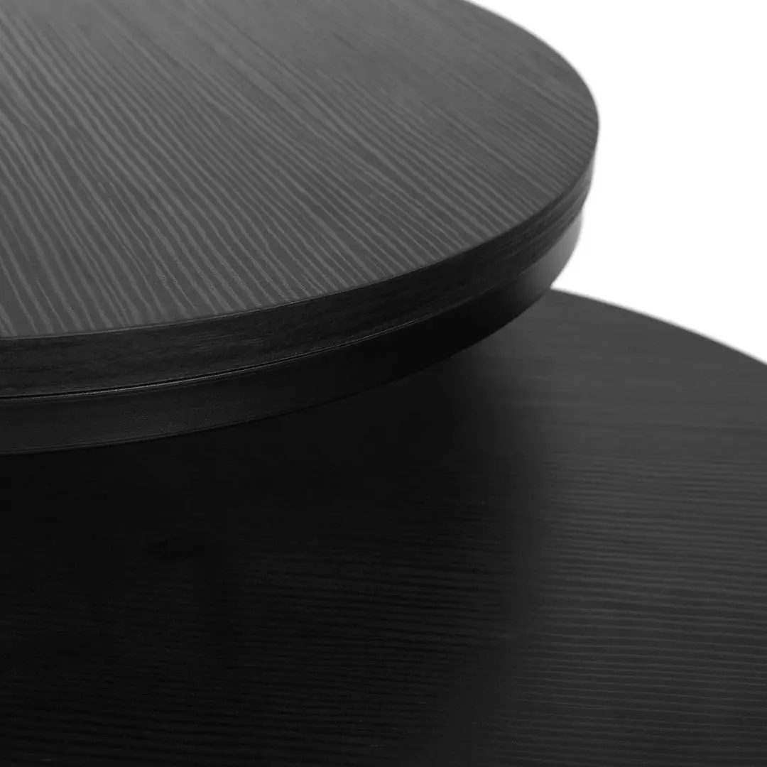 Set masute pentru reviste Mebel Elite Manu (Black)