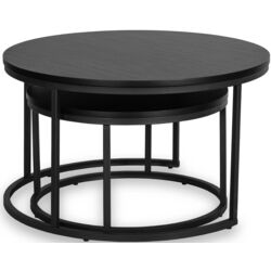 Set masute pentru reviste Mebel Elite Manu Max (Black) Thumb