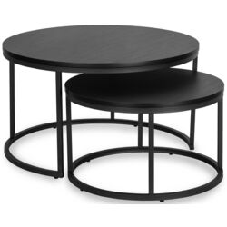 Set masute pentru reviste Mebel Elite Manu Max (Black) Thumb