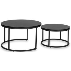 Set masute pentru reviste Mebel Elite Manu Max (Black) Thumb