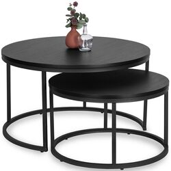 Set masute pentru reviste Mebel Elite Manu Max (Black) Thumb