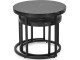 Set masute pentru reviste Mebel Elite Mauro (Black Marble/Black)