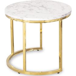 Set masute pentru reviste Mebel Elite Olis (White Marble/Golden) Thumb