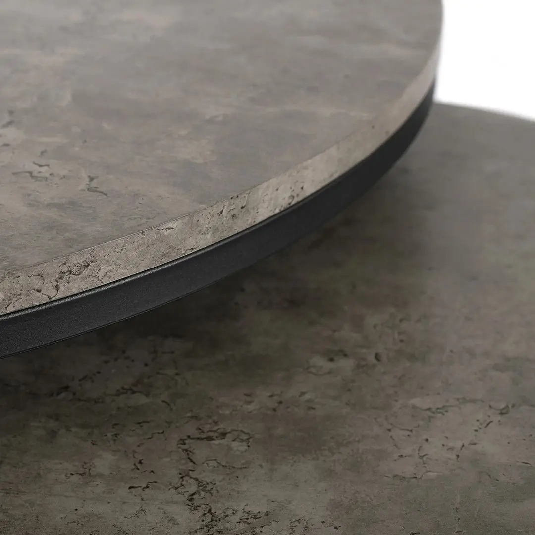 Set masute pentru reviste Mebel Elite Rocky Max (Grey Concrete/Black) - 8