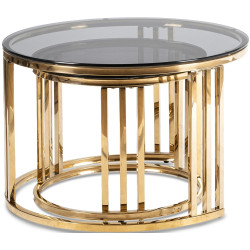 Set masute pentru reviste Mebel Elite Triton (Grey/Gold) Thumb