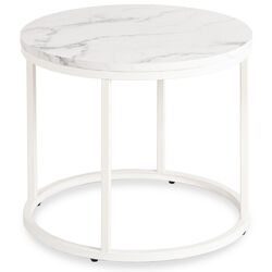 Masa pentru reviste Mebel Elite Agnes (White Marble/White) Thumb