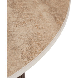 Masa pentru reviste Mebel Elite Almeria 50 (Travertine/Walnut) Thumb