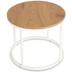 Masa pentru reviste Mebel Elite Ann (Natural Oak/White) Thumb