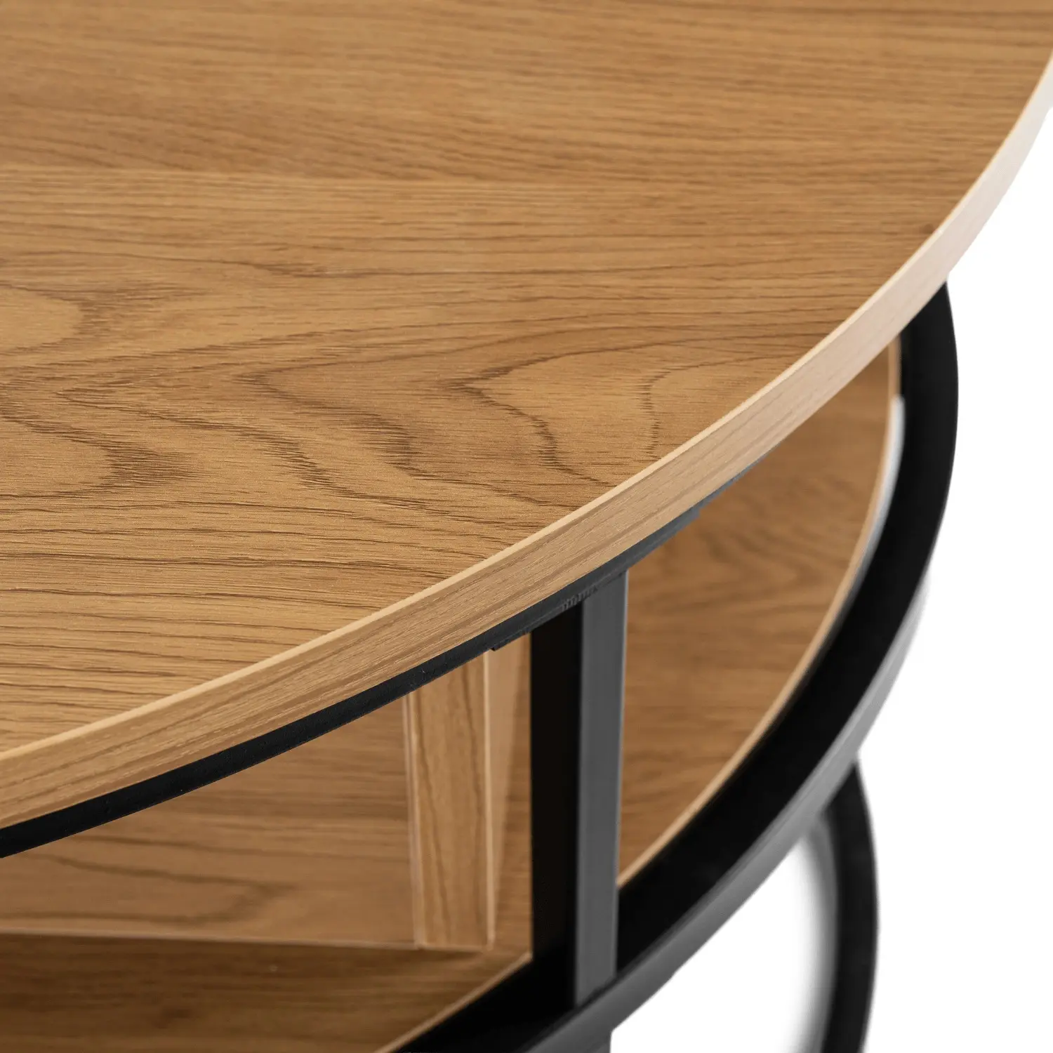 Masa pentru reviste Mebel Elite Astur (Oak/Black) - 5