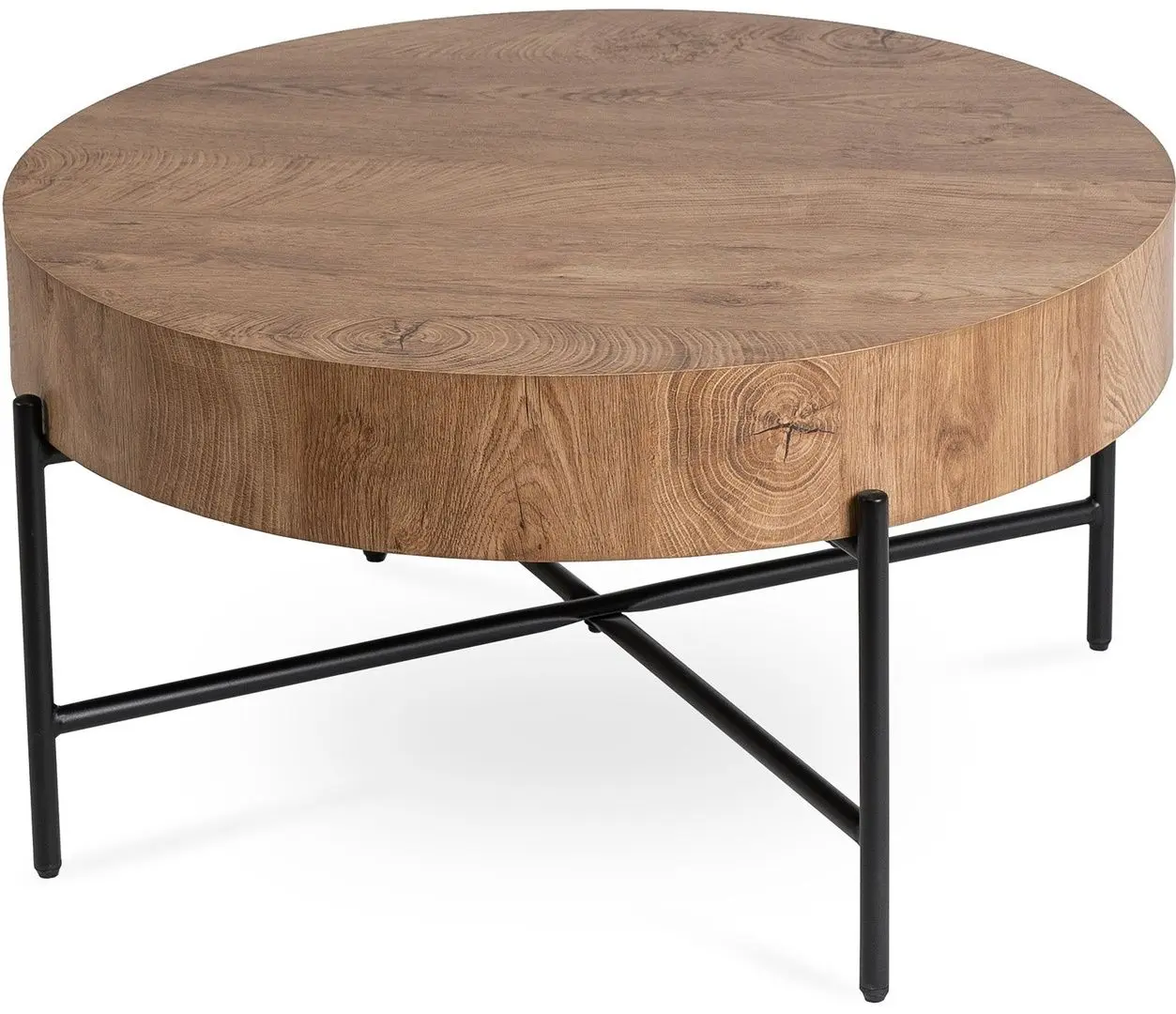 Masa pentru reviste Mebel Elite Belief (Oak/Black) - 3