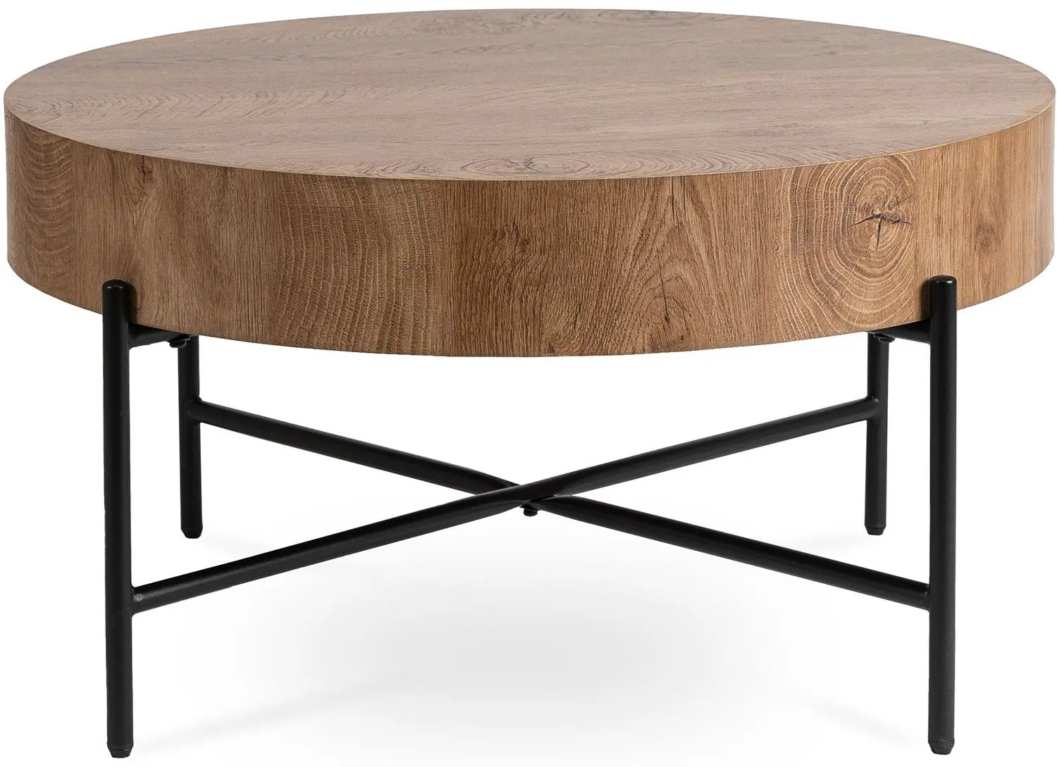 Masa pentru reviste Mebel Elite Belief (Oak/Black) - 4