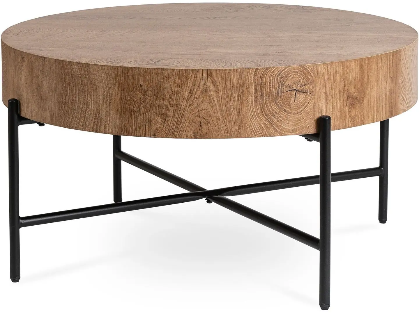 Masa pentru reviste Mebel Elite Belief (Oak/Black) - 5