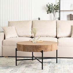 Masa pentru reviste Mebel Elite Belief (Oak/Black) Thumb