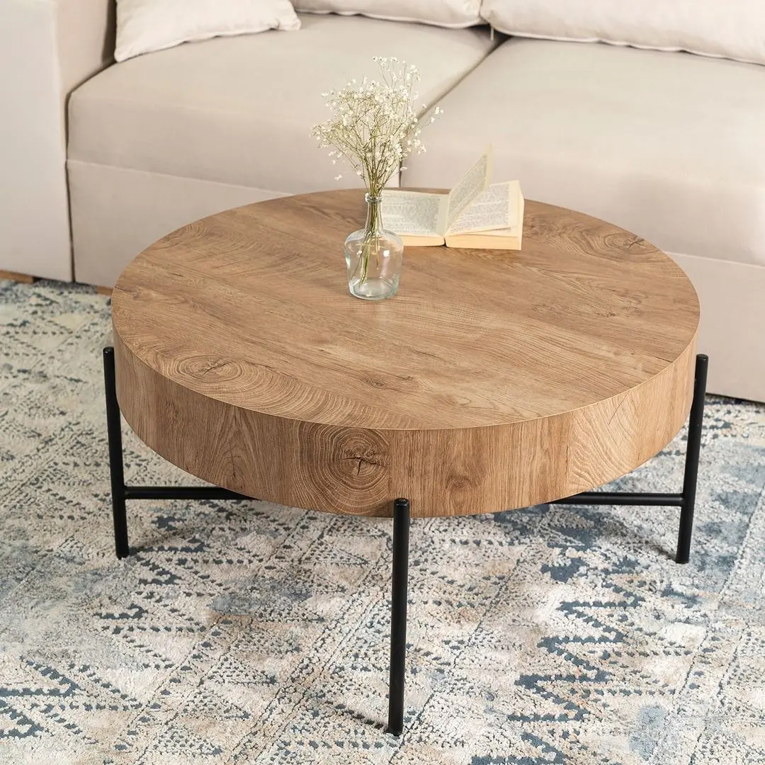 Masa pentru reviste Mebel Elite Belief (Oak/Black)