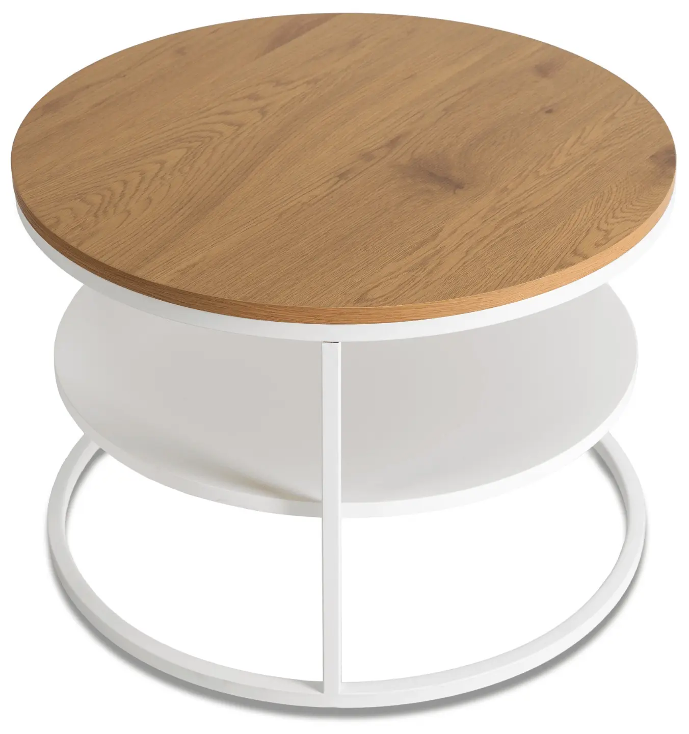 Masa pentru reviste Mebel Elite Best (Oak/White)