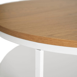 Masa pentru reviste Mebel Elite Best (Oak/White) Thumb