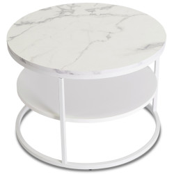 Masa pentru reviste Mebel Elite Best (White Marble) Thumb